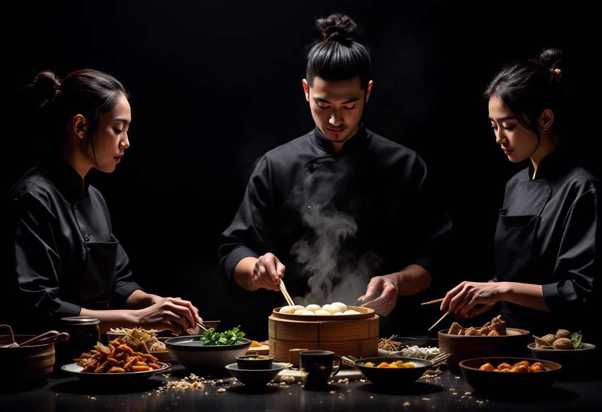 image of the team at work (chinese restaurant)