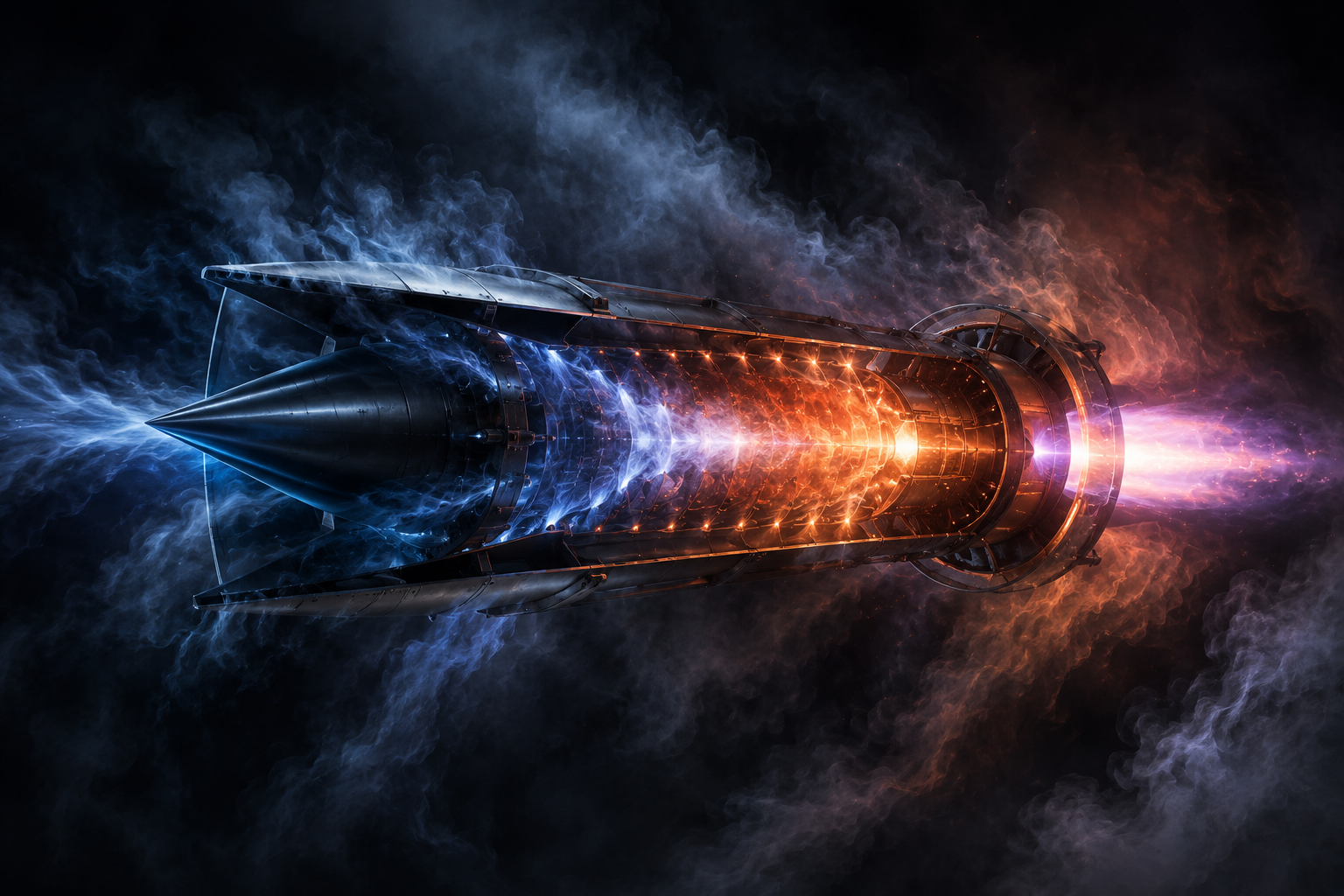 Hydrogen and RDE aerospace innovation visual