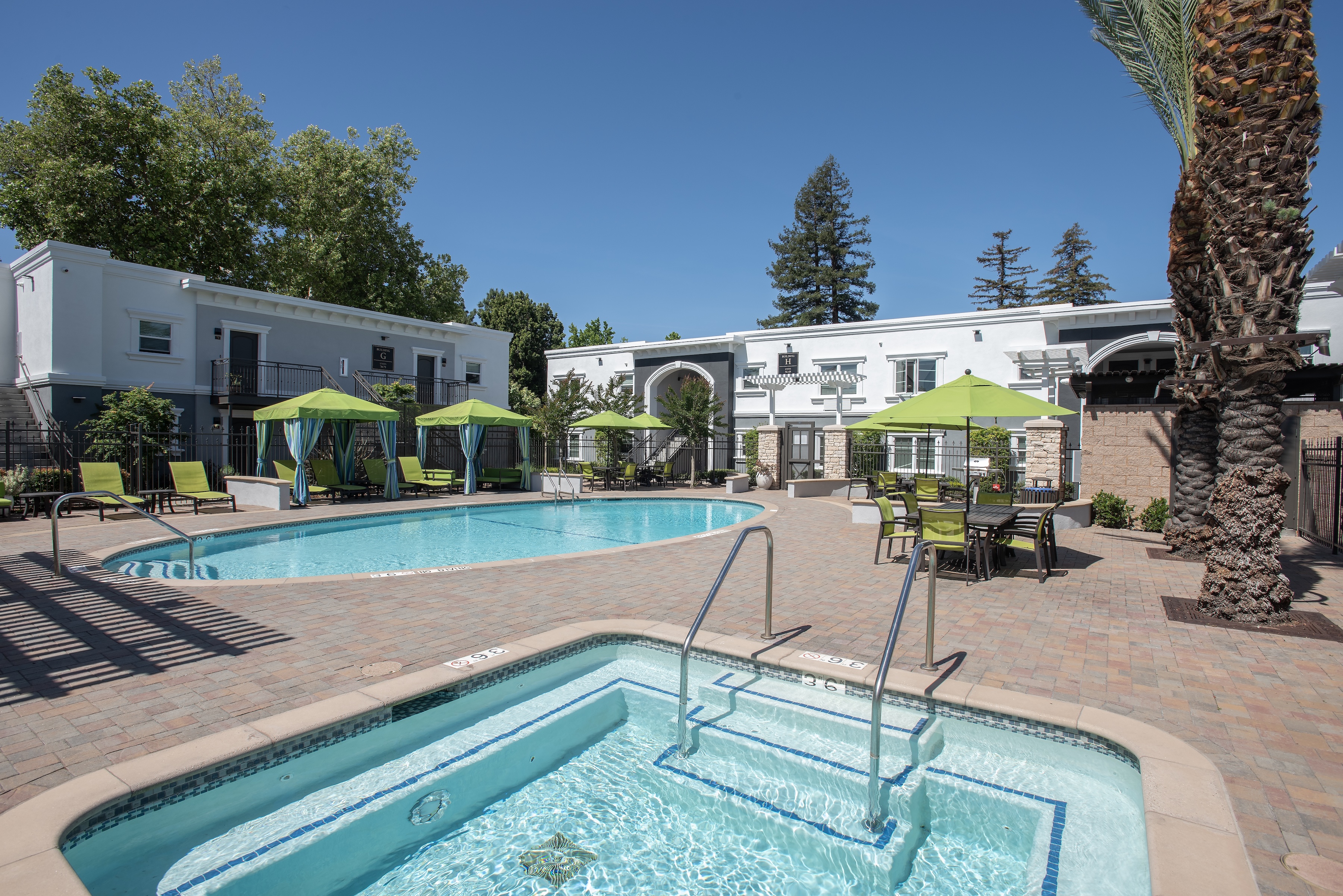 Pool patio