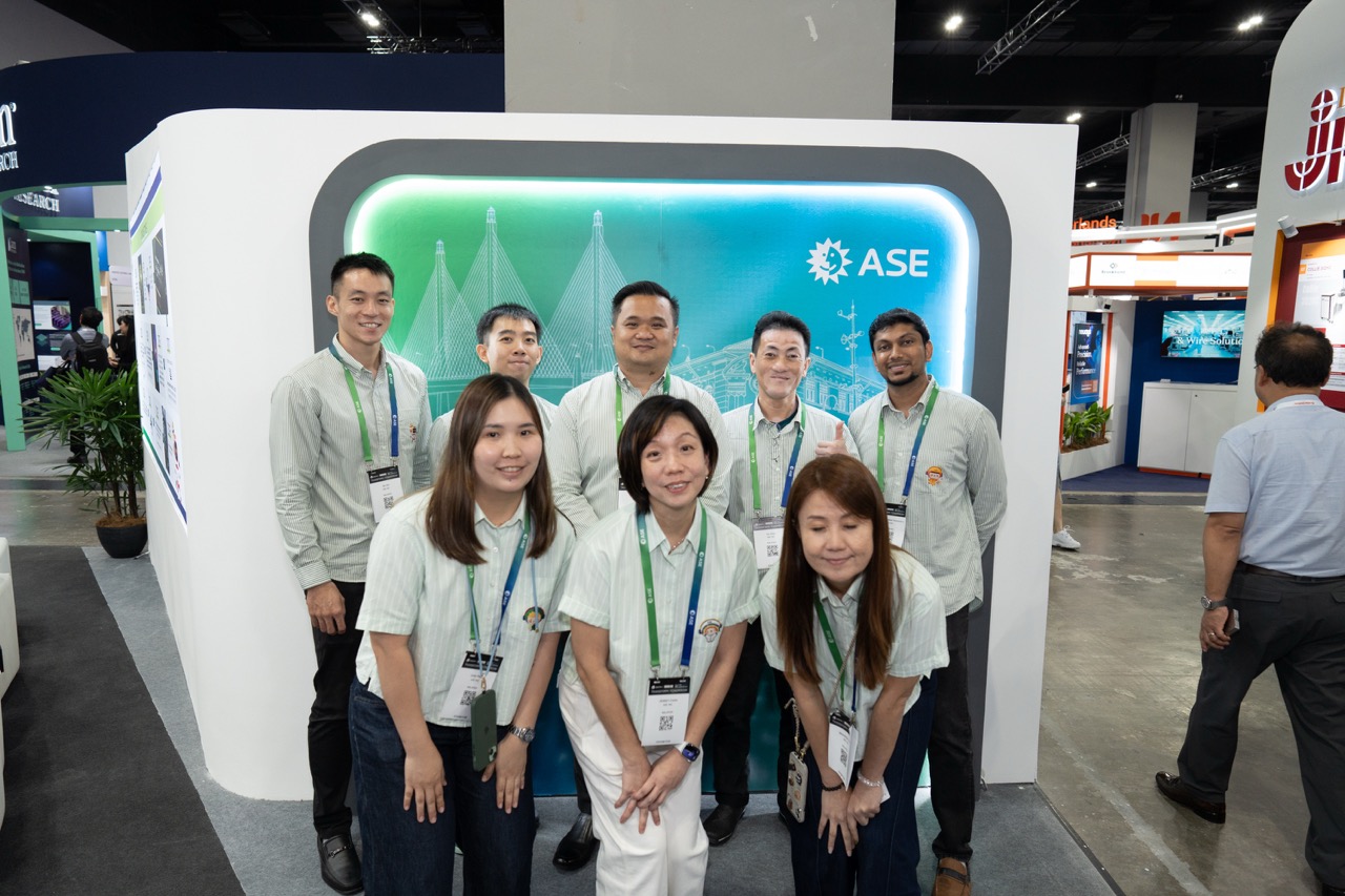 Professional event photography for ASE Global semiconductor SEMICON 2026 Singapore