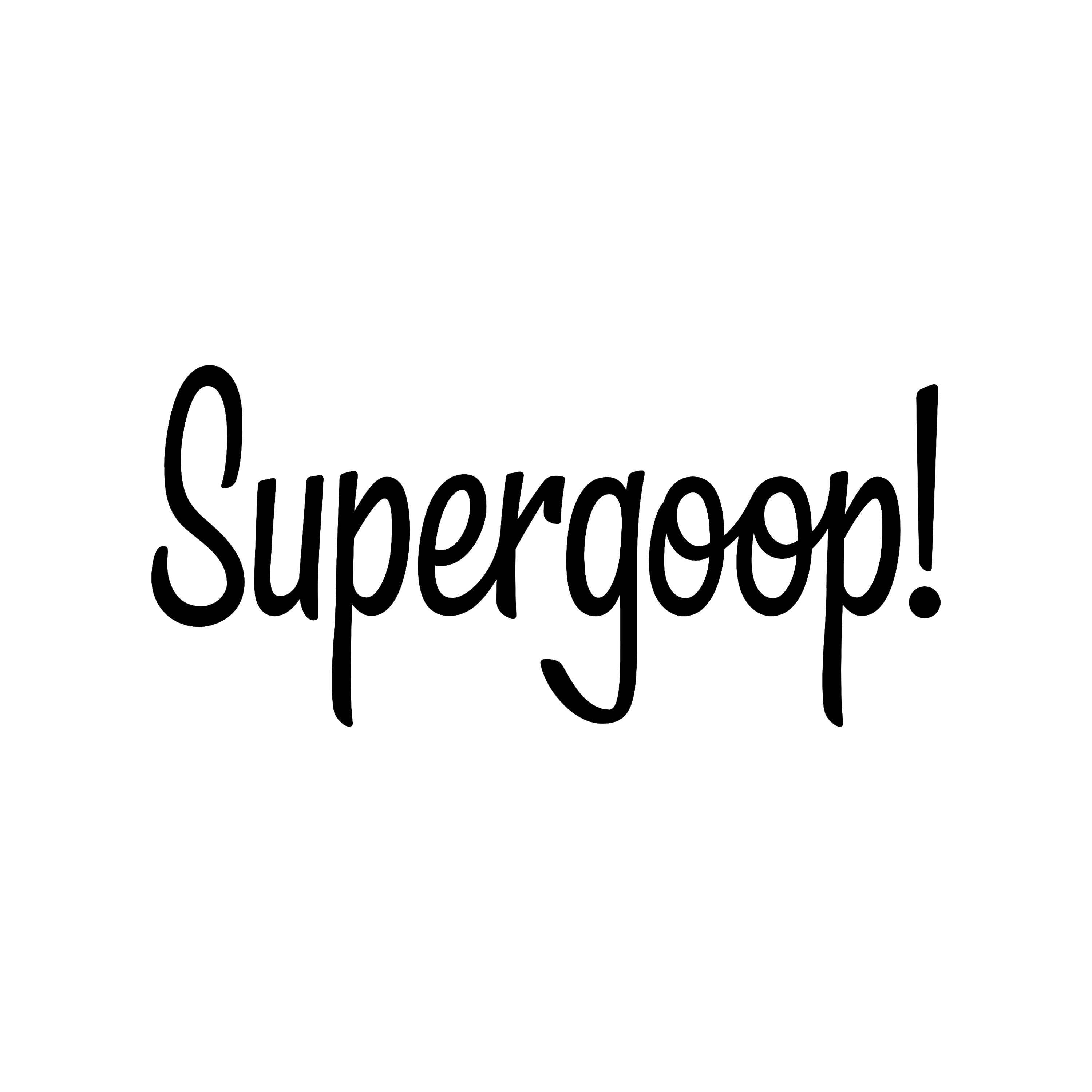 Supergoop suncare brand client logo displayed on Motion Pixels portfolio