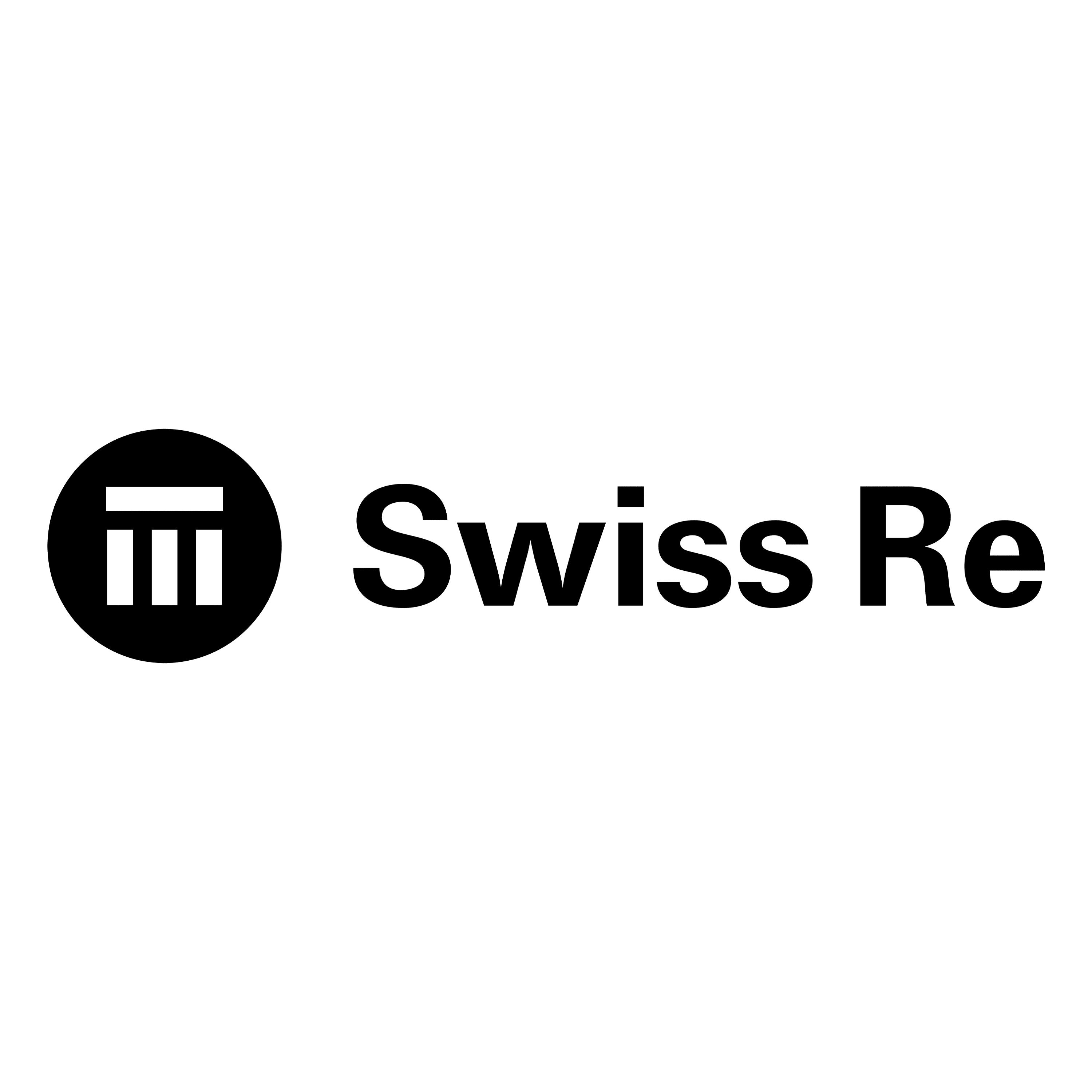 Swiss Re insurance company client logo on Motion Pixels Singapore portfolio