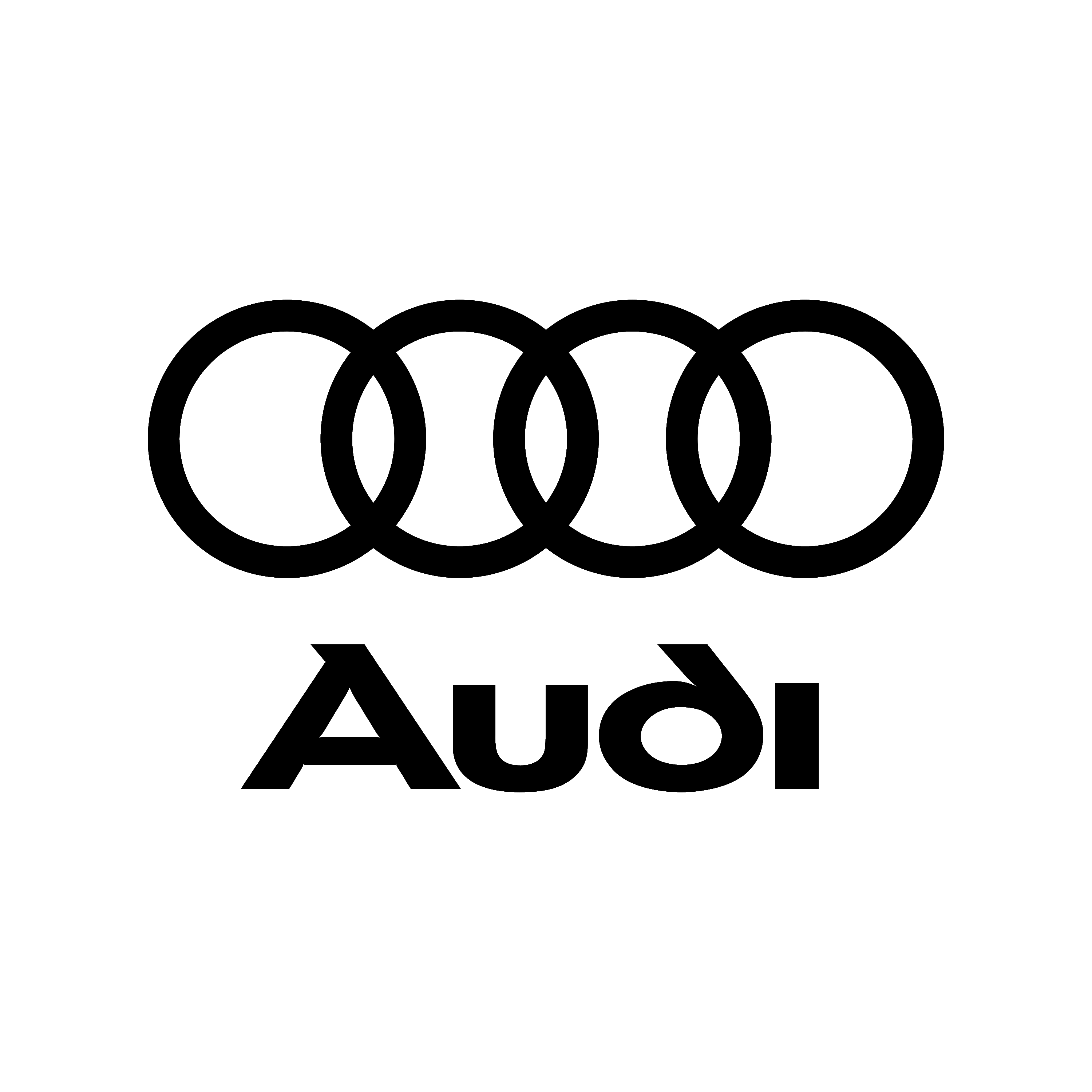 Audi automotive brand client logo displayed on Motion Pixels Singapore portfolio