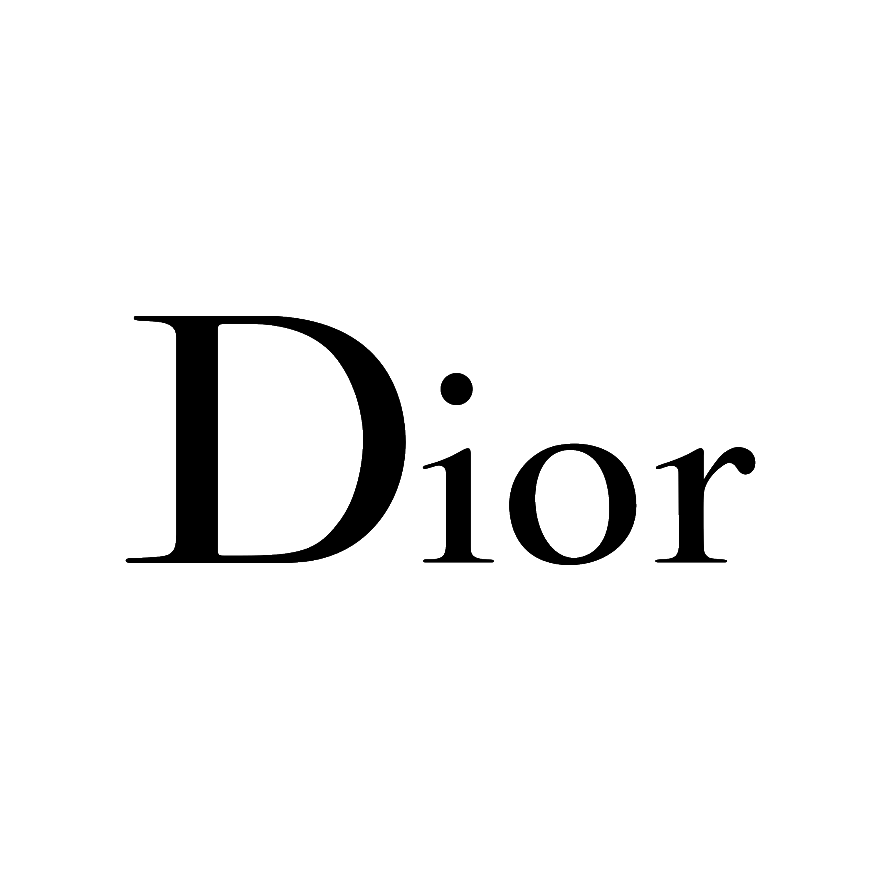 Dior luxury fashion house client logo displayed on Motion Pixels Singapore portfolio