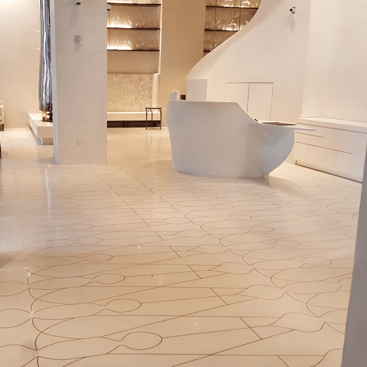 Epoxy floor coating