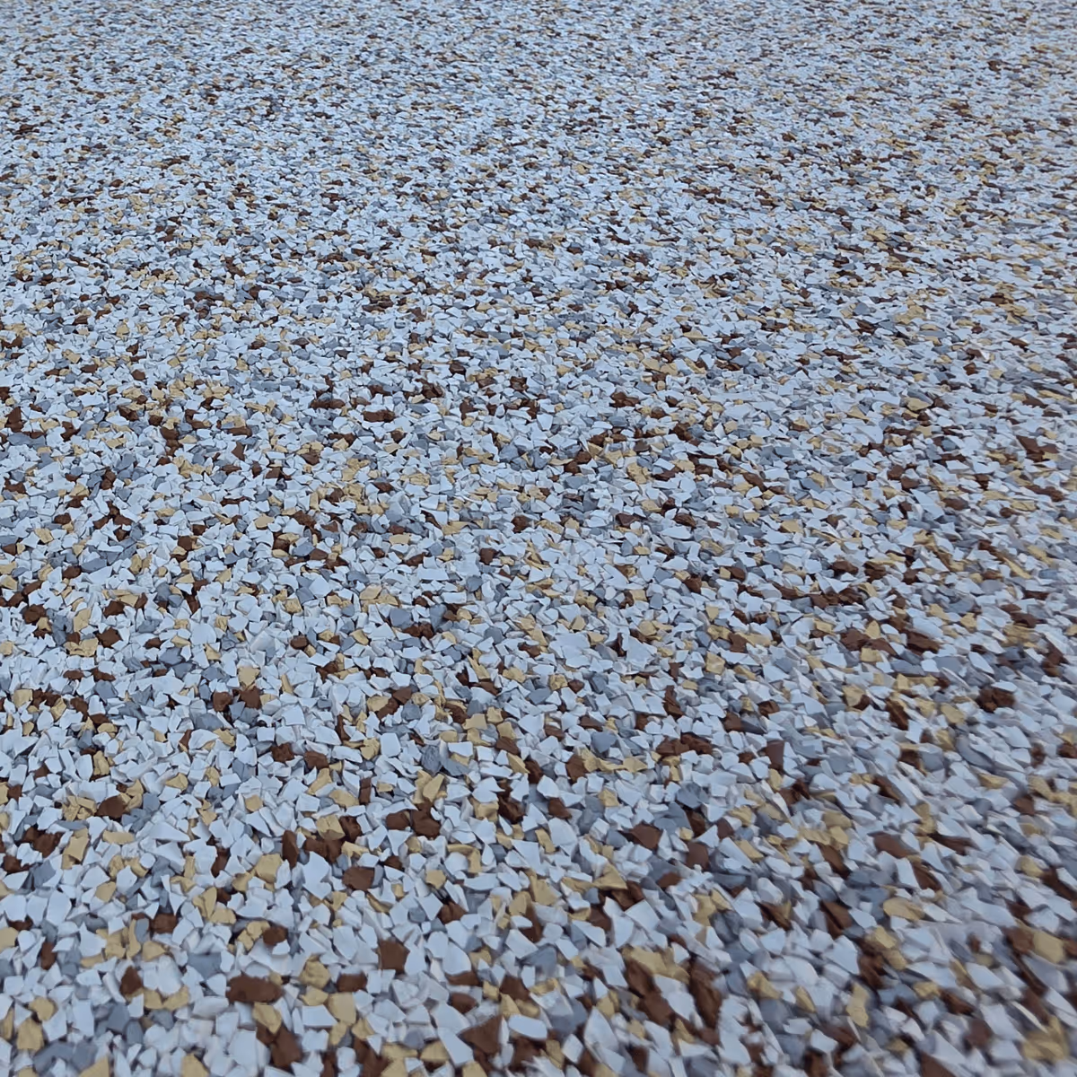 Rubber paving