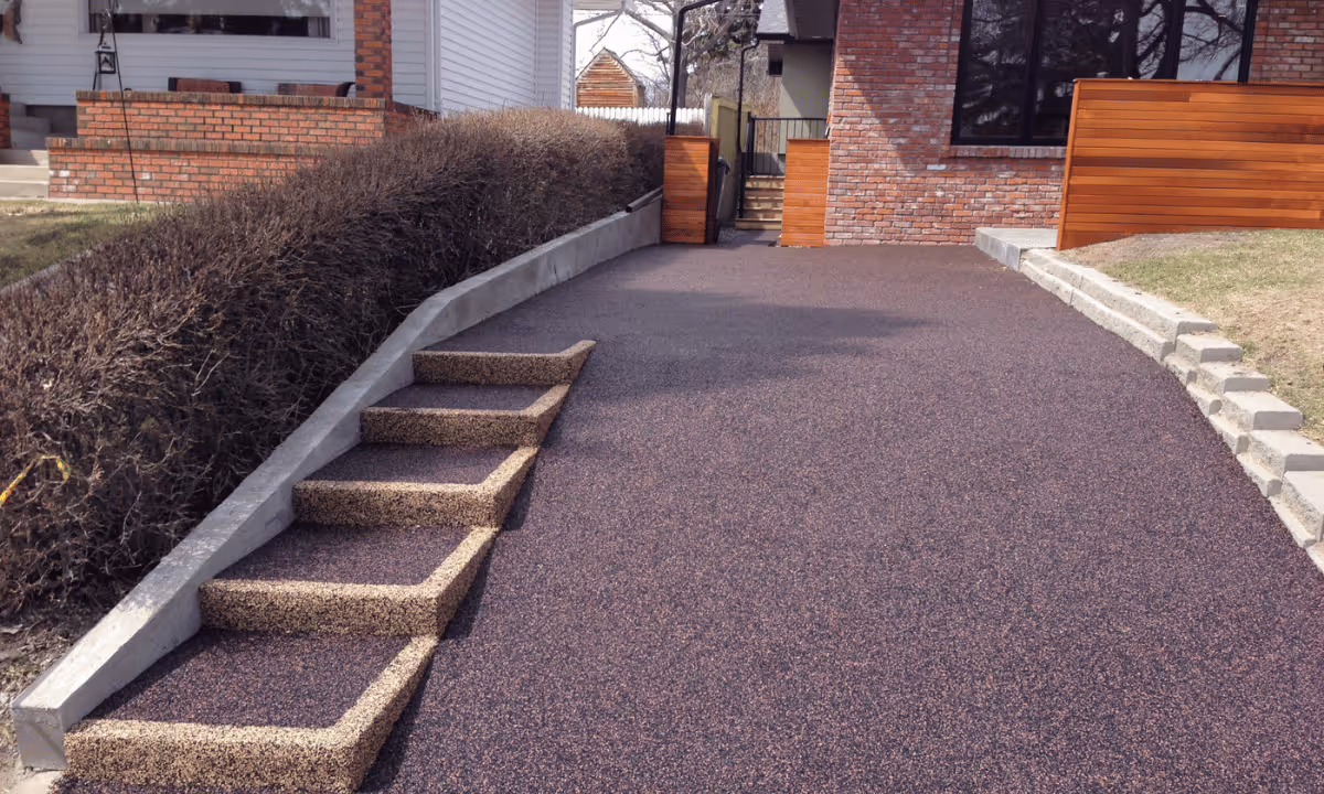Rubber stone finishes
