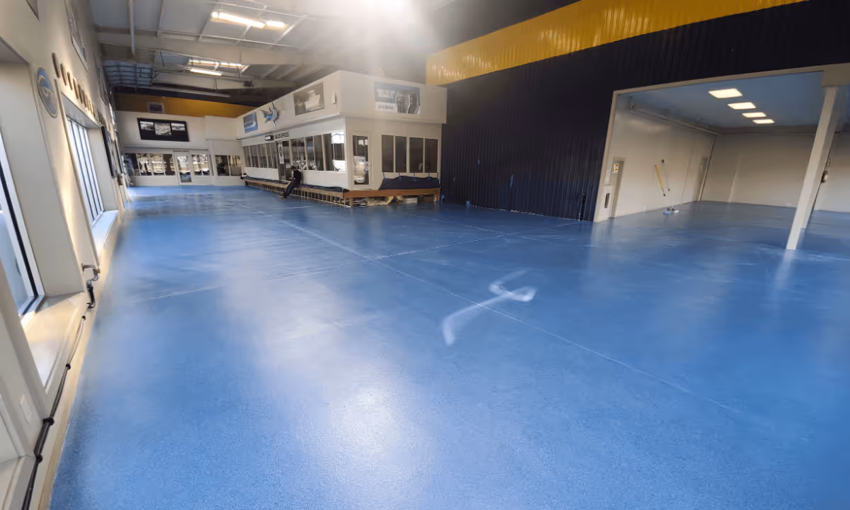 Majestic Polyaspartic flooring