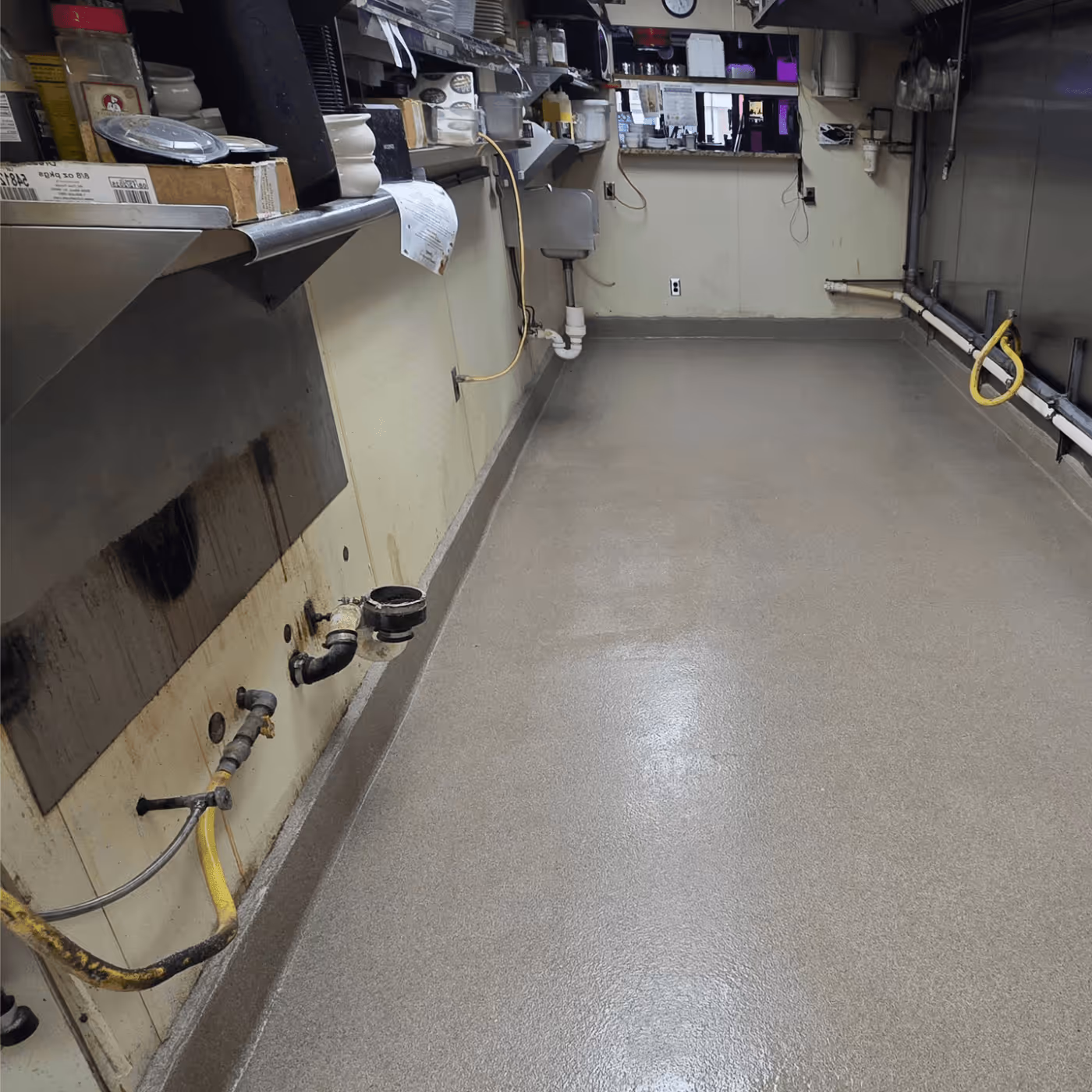 Majestic Restaurant flooring