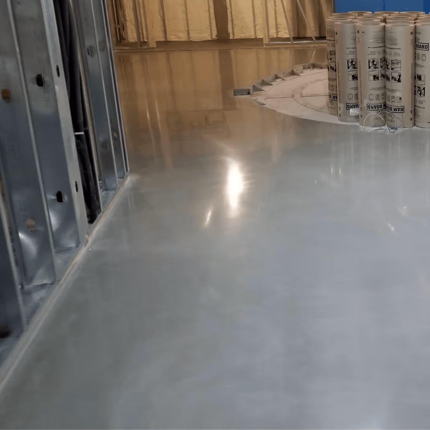 Majestic polished concrete