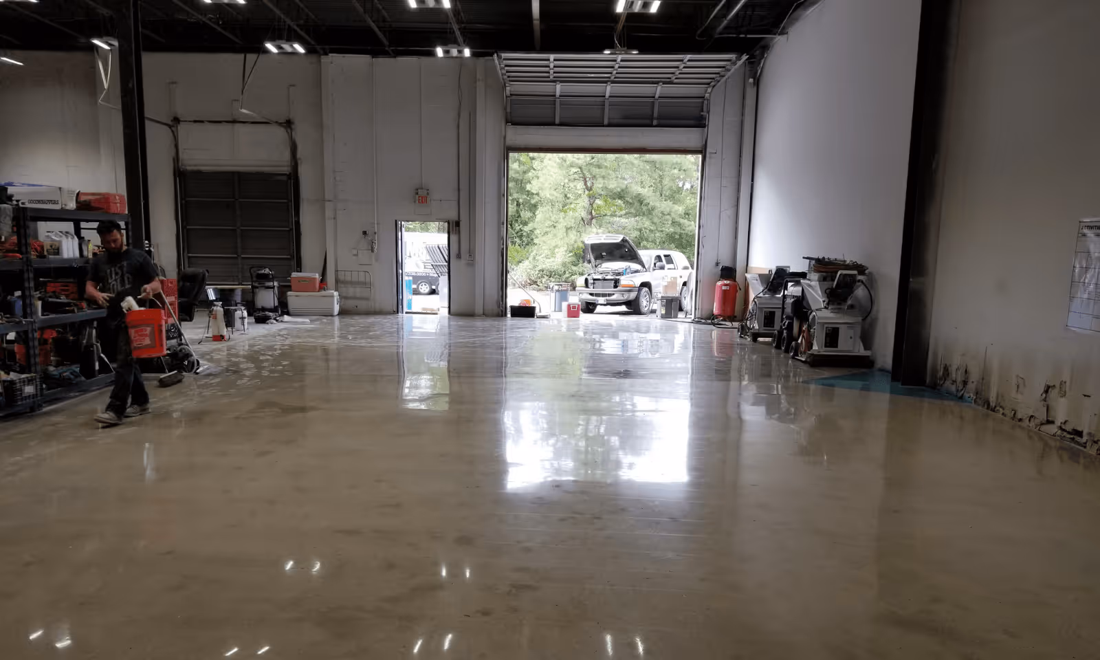 Polished Warehouses finish