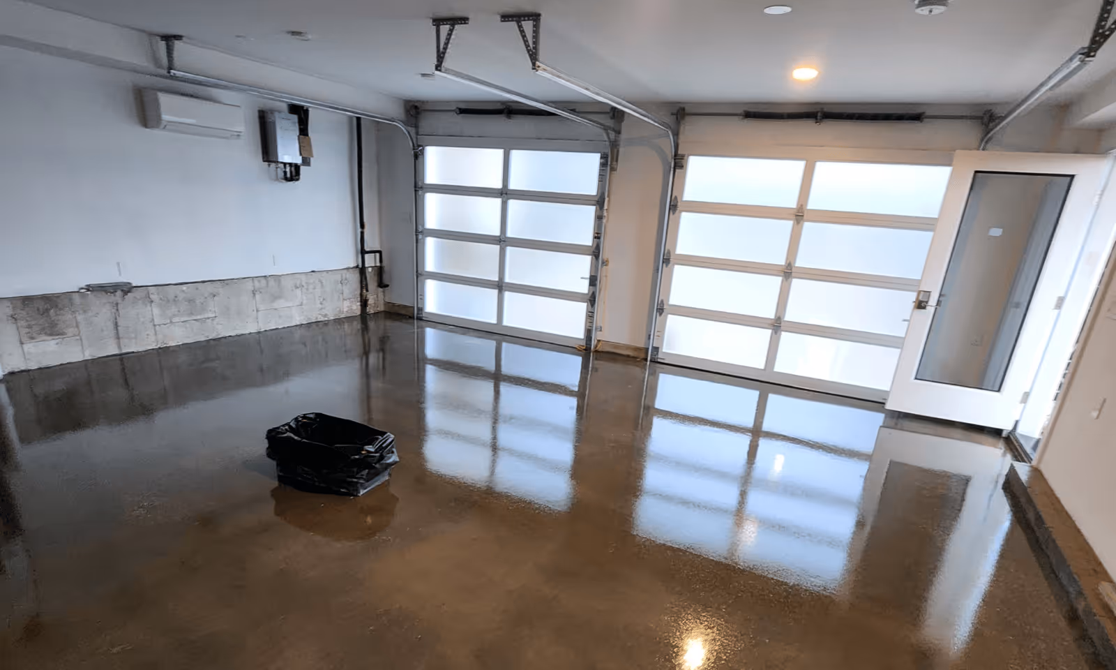 Polished Garage flooring