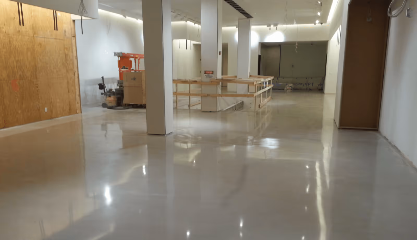 Polished concrete services