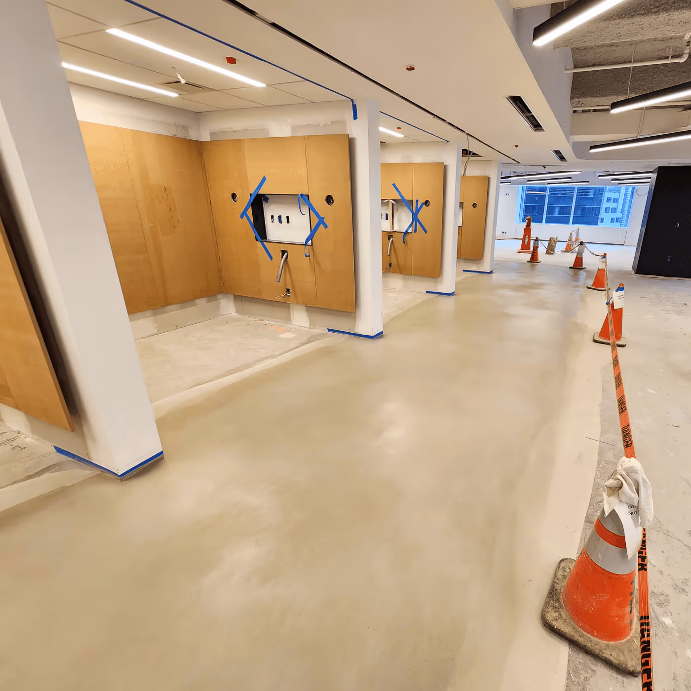 Micro topping flooring