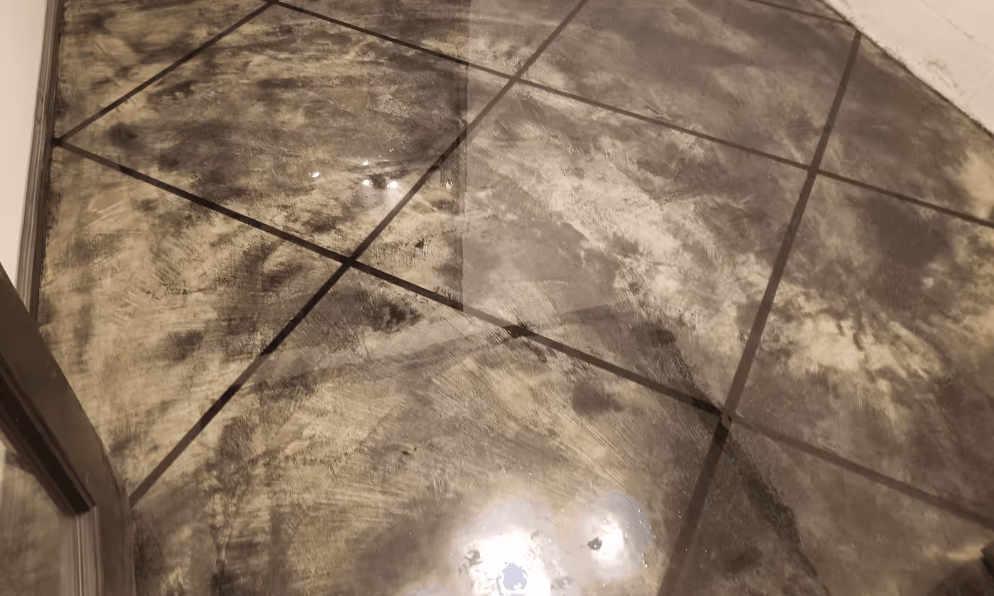 Majestic floor topping
