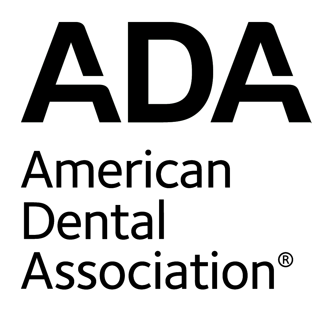 Logo for the American Dental Association...a professional association I am affiliated with