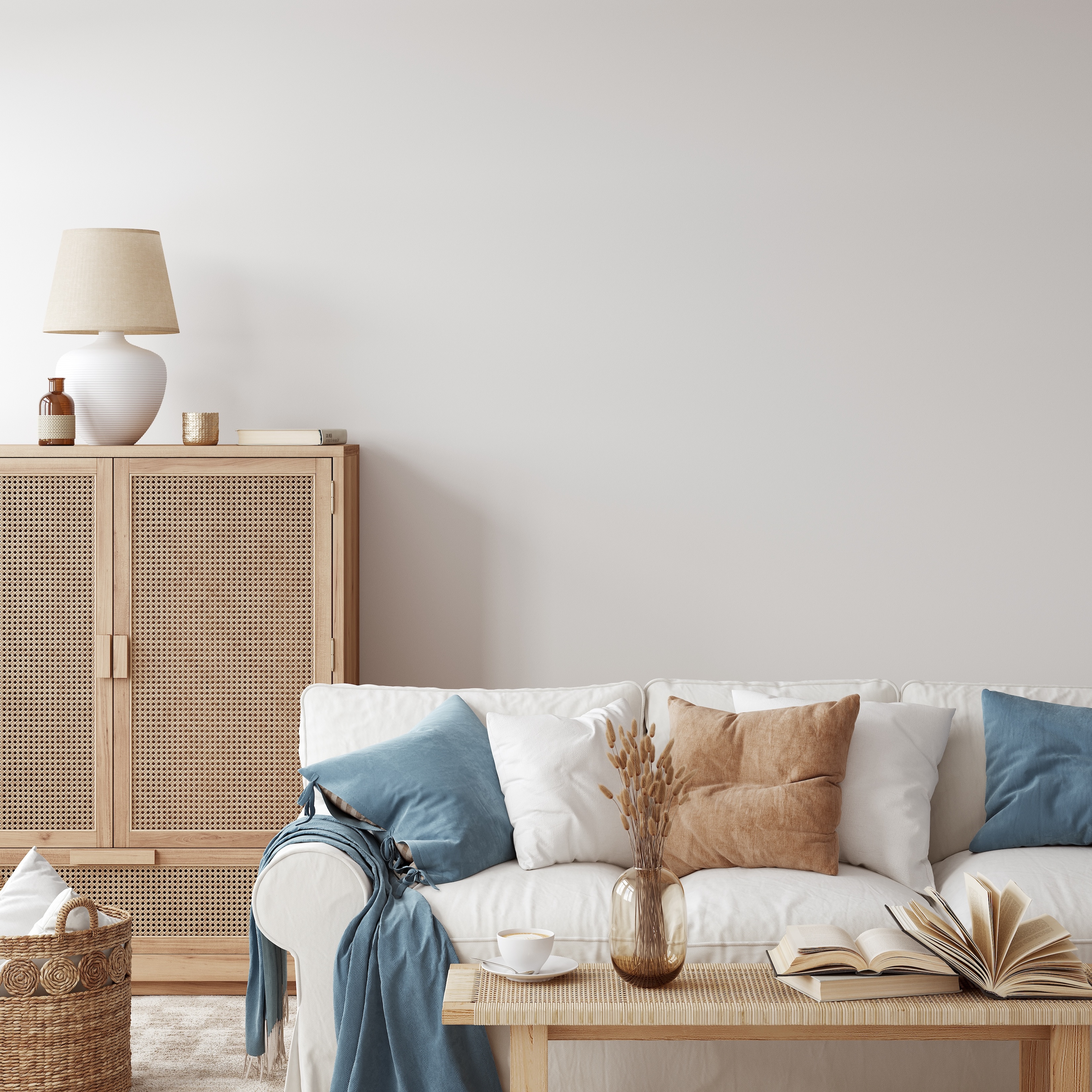 Living room stock photo