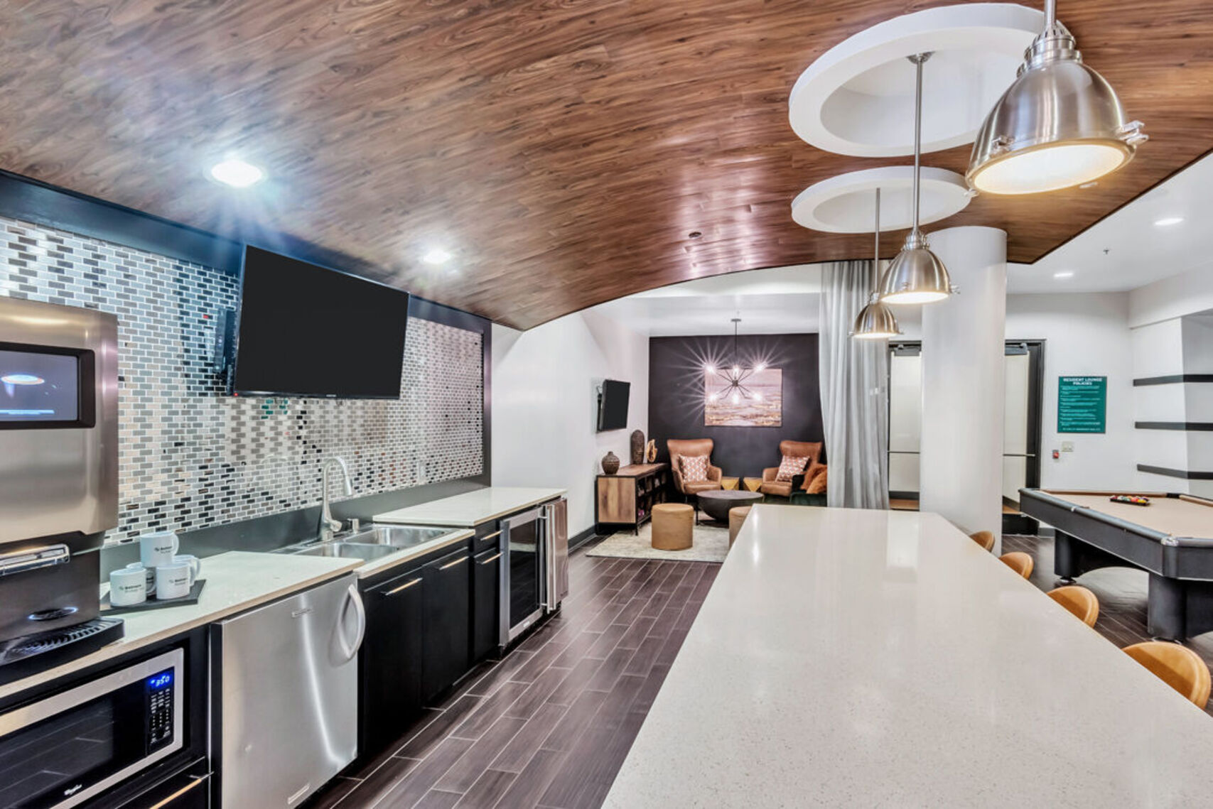 Clubhouse kitchen