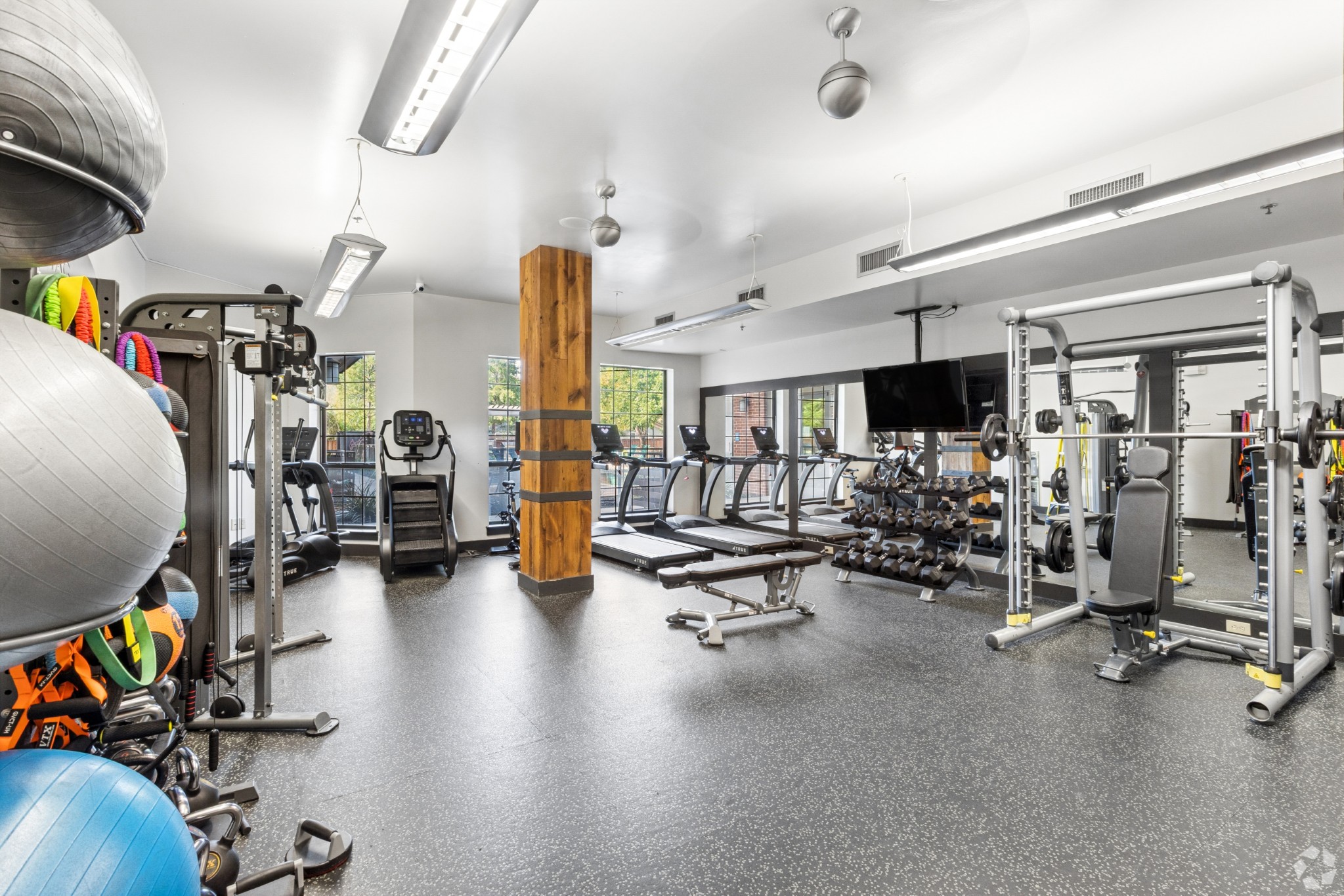 Fitness Center at The Dakota at Bishop Arts Apartments in Dallas, Texas