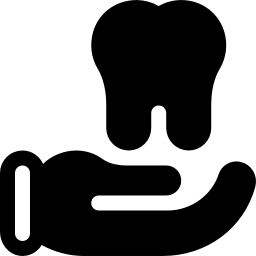 Icon of healthy gums and a tooth representing gum disease treatment