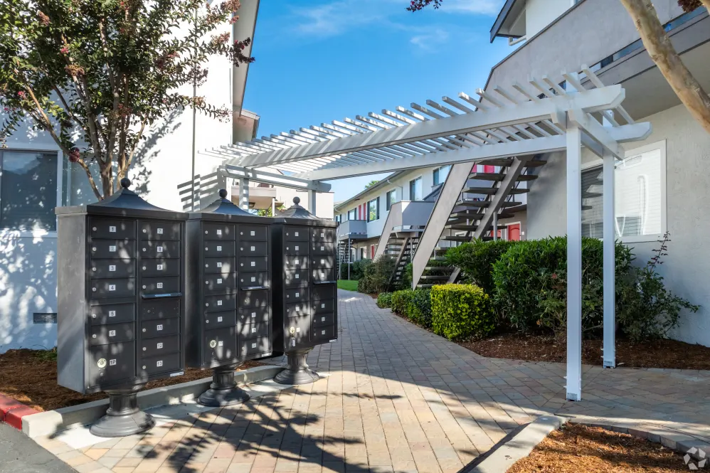Exterior of apartments