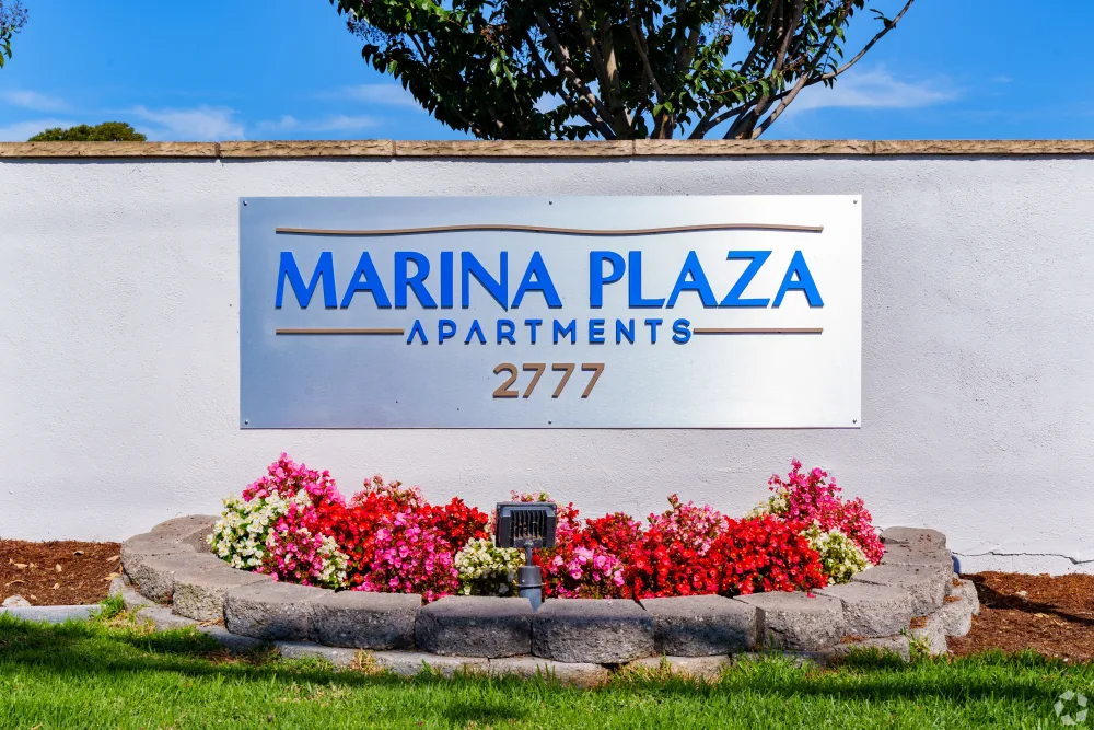 Exterior view of apartments