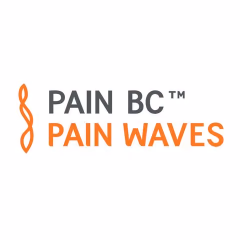 Pain BC Pain Waves logo.