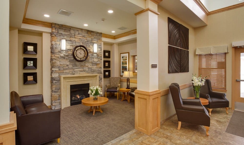 fireplace seating