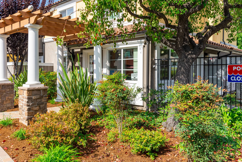 Exterior of leasing office
