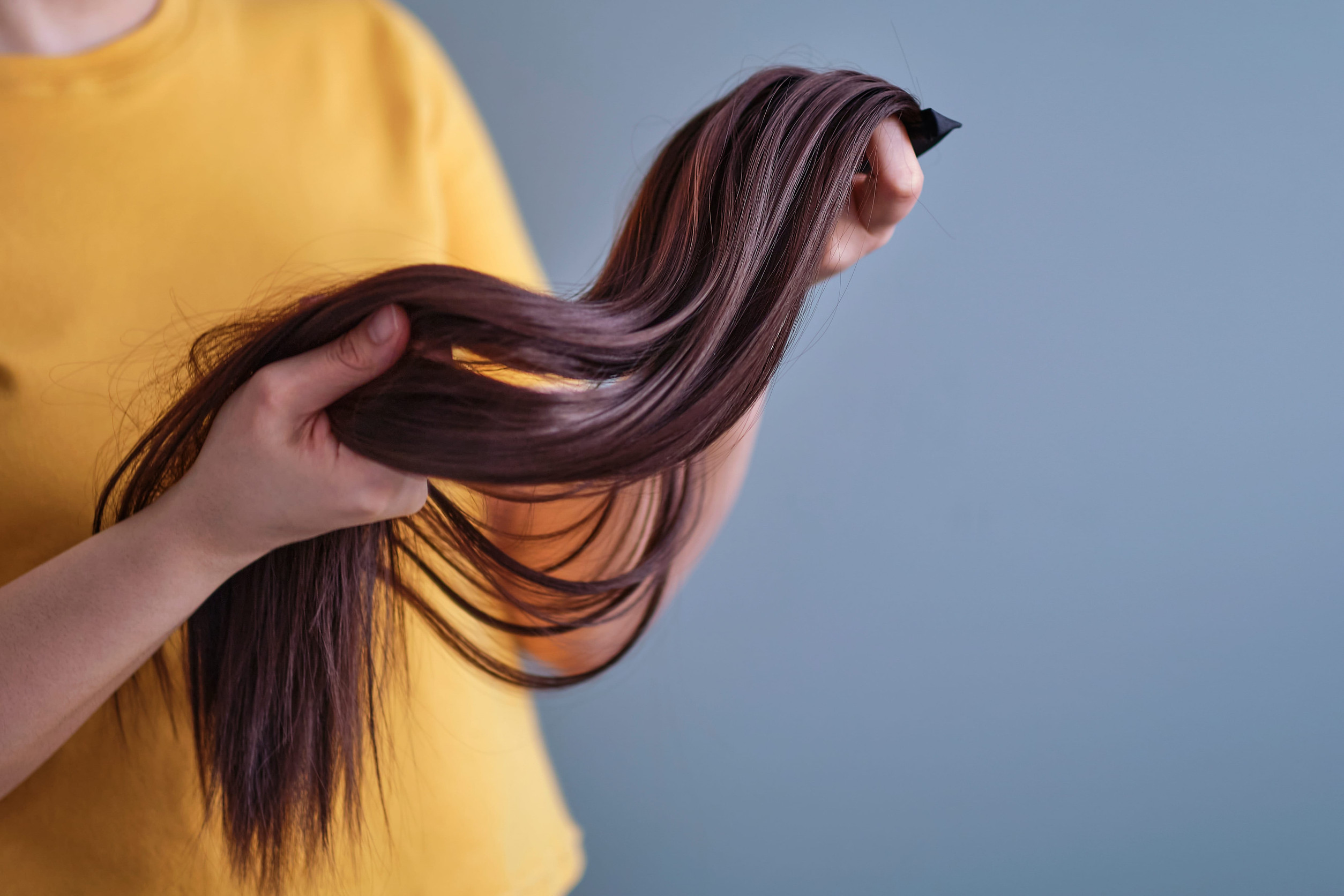 Esempio di capelli artificiali