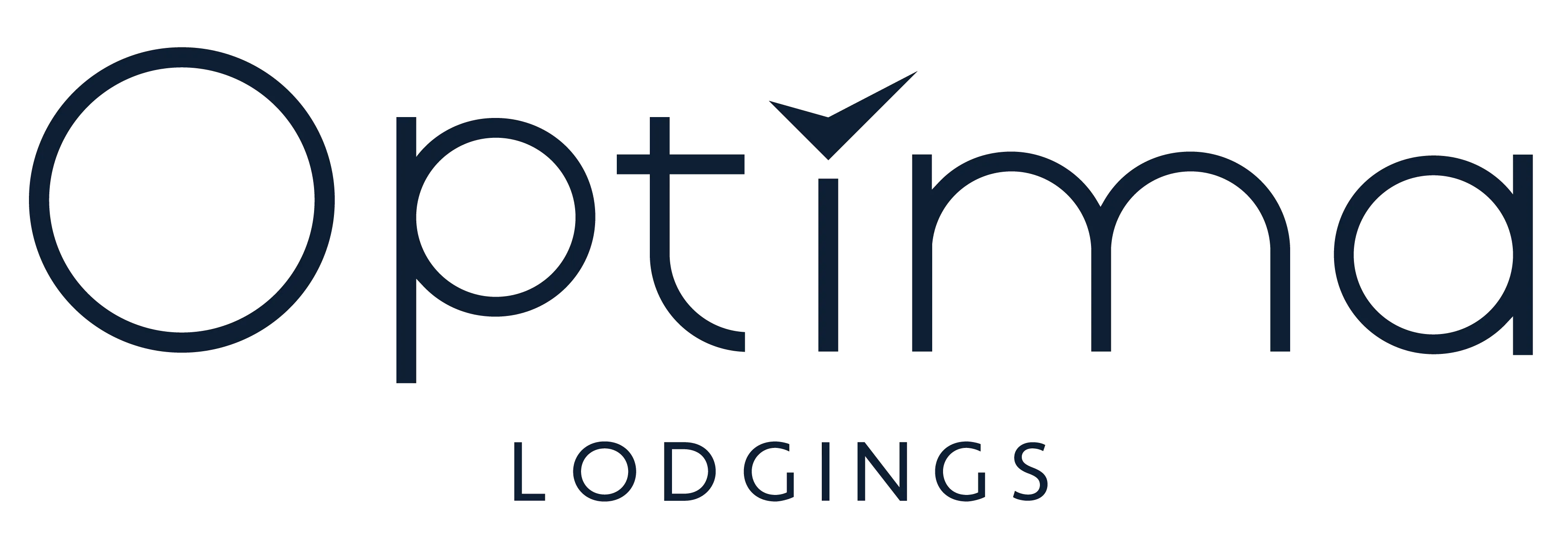 Logo with a black and white geometric circle and rectangle design followed by the text 'logoipsum'.