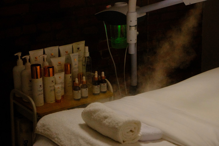Image of Vivier facial treatment room