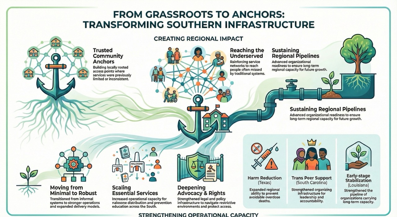 Infographic: From Grassroots to Anchors, Transforming Southern Infrastructure