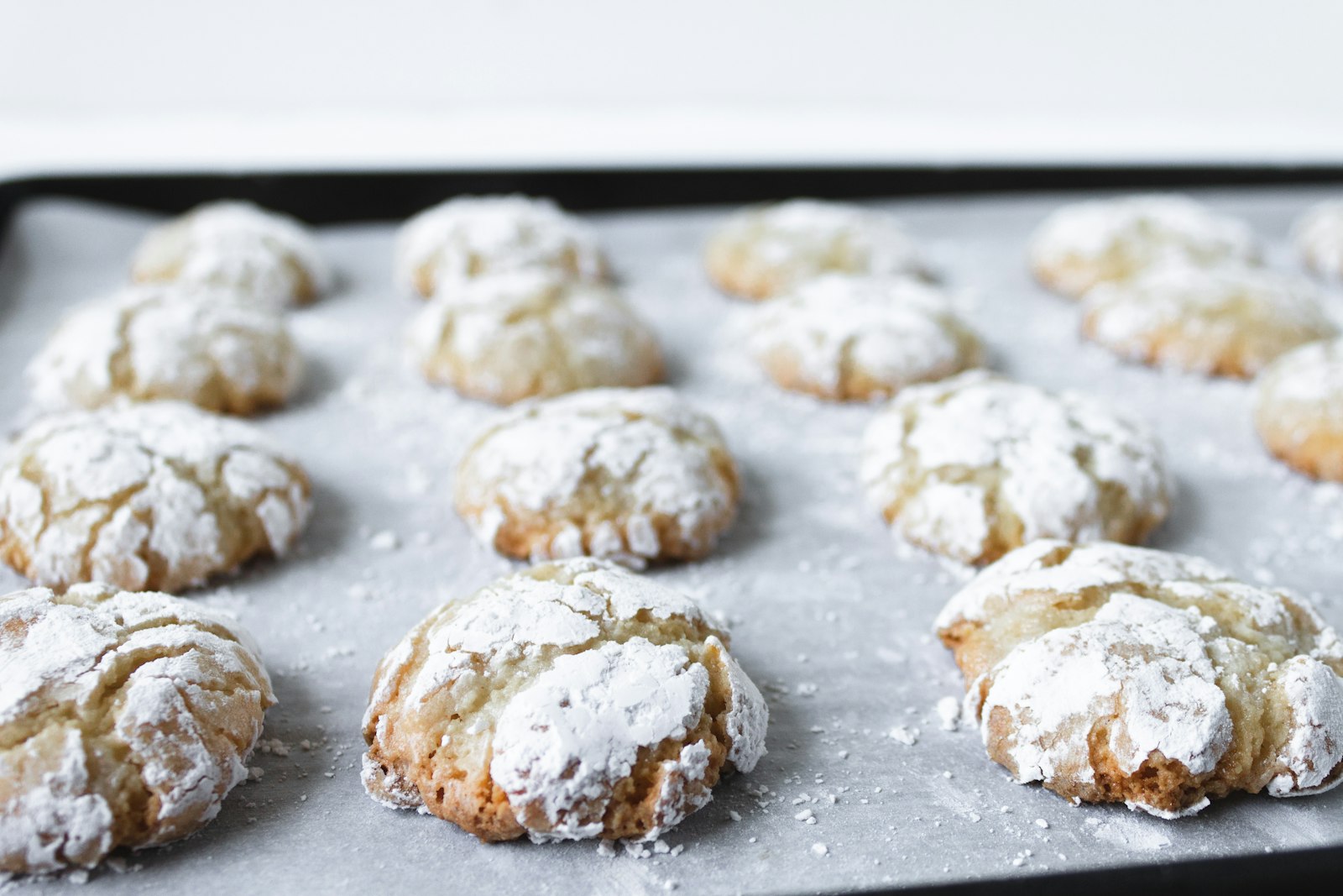 Soft, sugar-dusted almond cookies in the style of Siena's ricciarelli. Photo by Quin Engle on Unsplash.