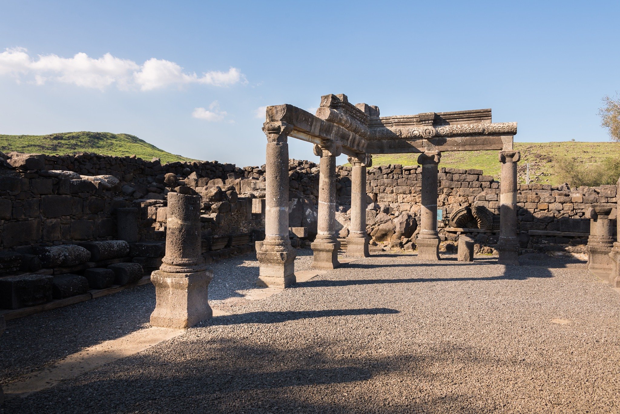 4th-century Synagogue in Chorazin, Galilee