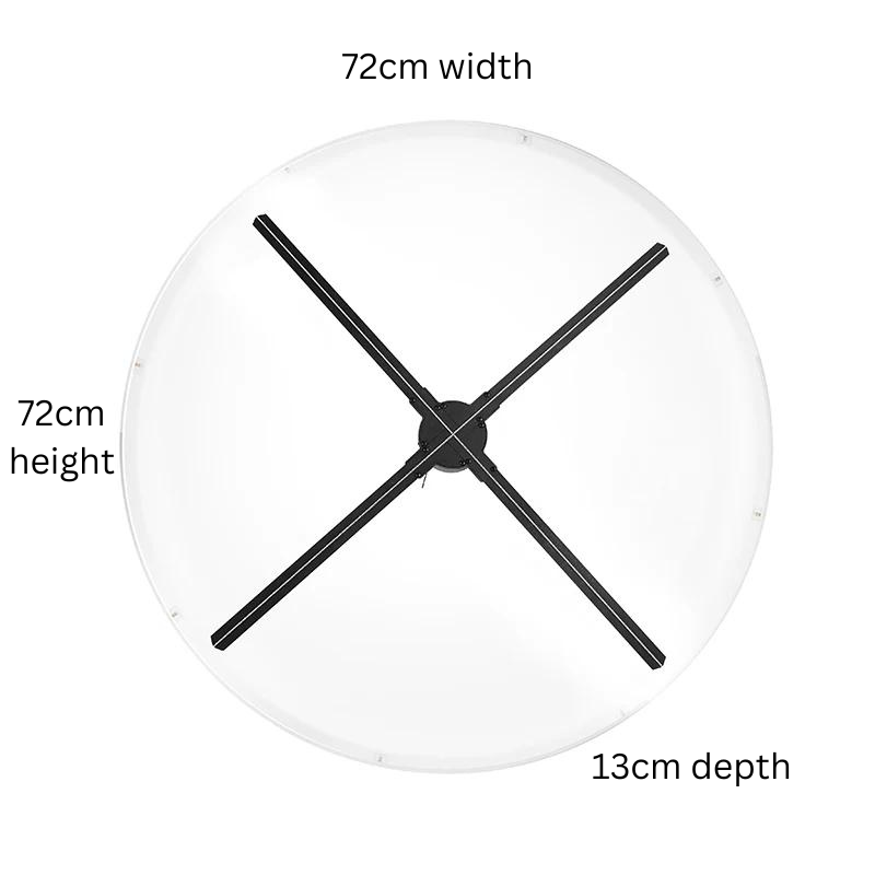 Acrylic Protective Round Cover