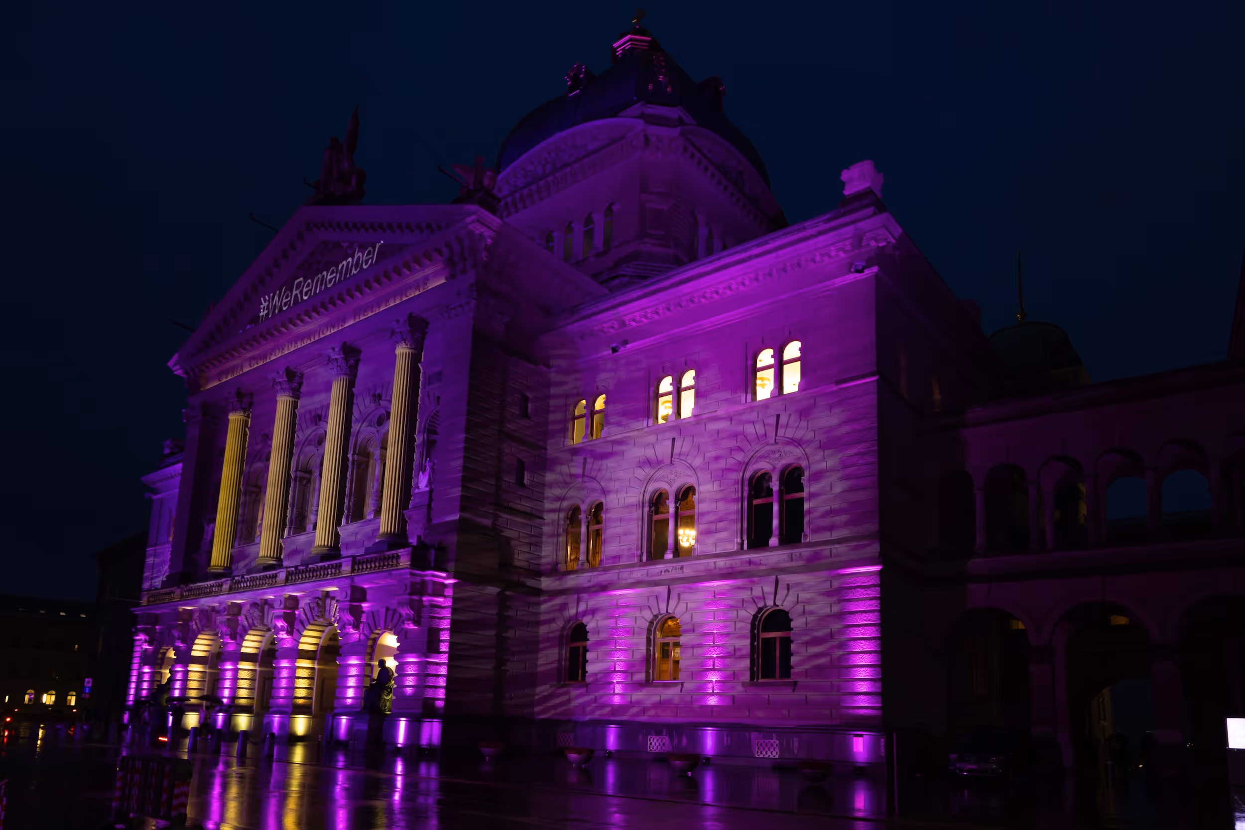#WeRemember am Bundeshaus in Bern – Stage-Conzept (Bild 2)