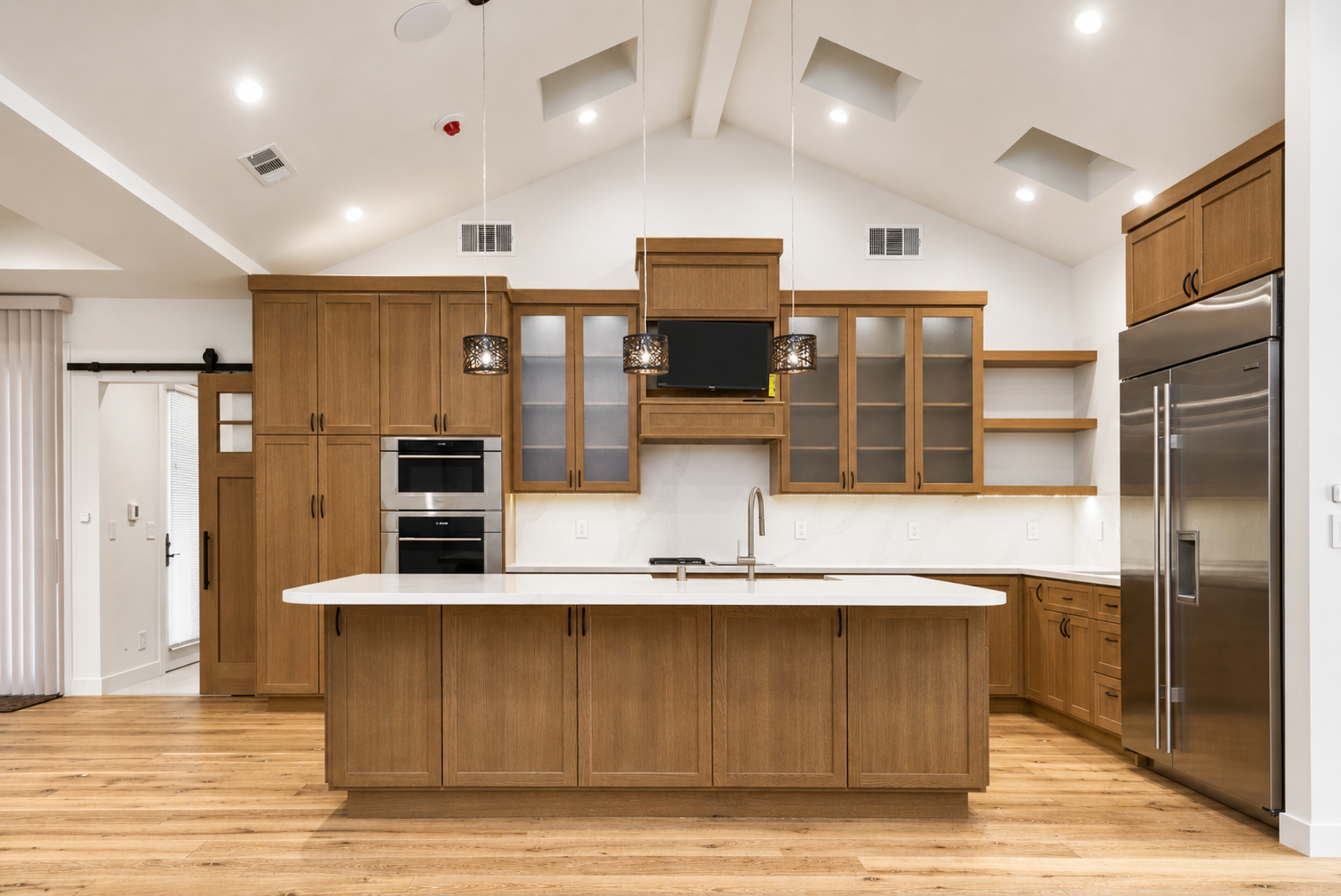 Wide kitchen