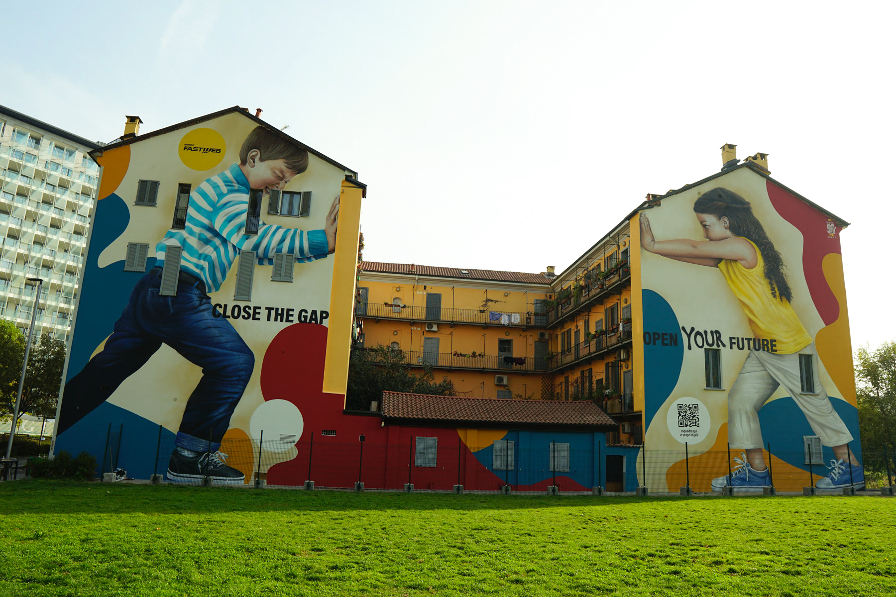pubblicita milano green graffiti