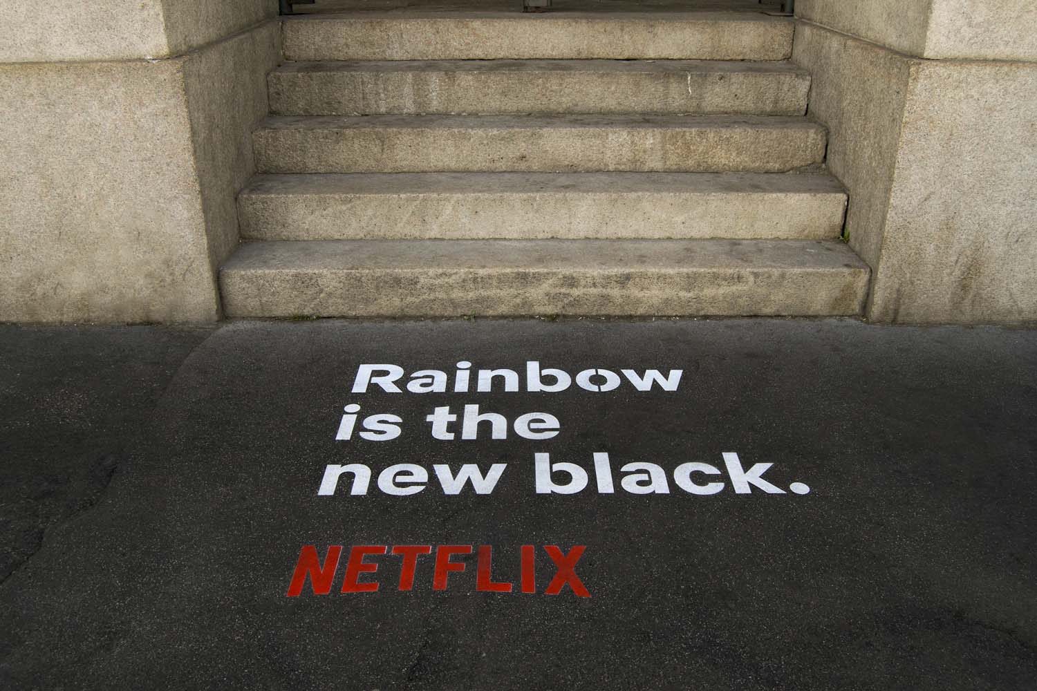 campagna pubblicitaria netflix