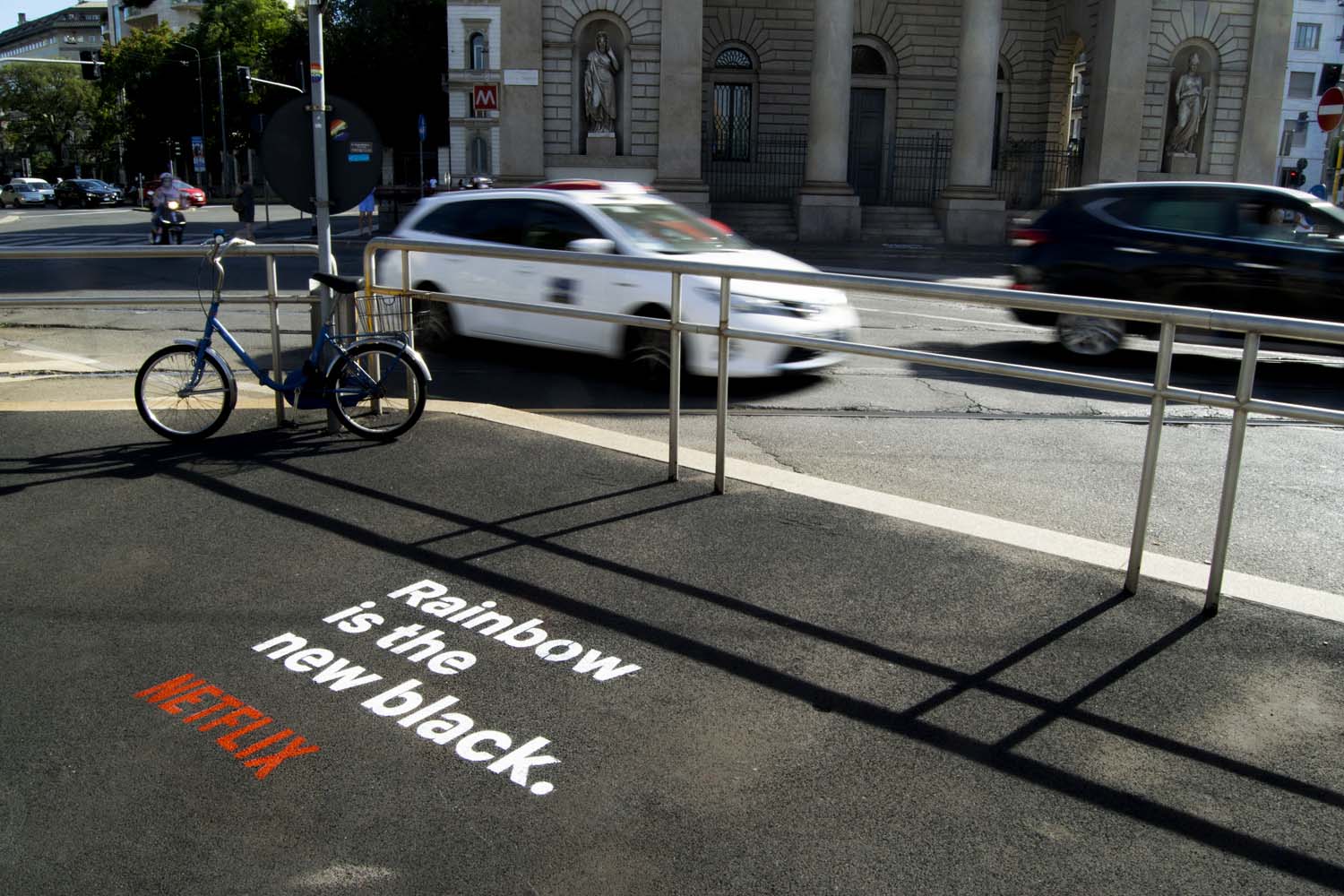 street marketing netflix