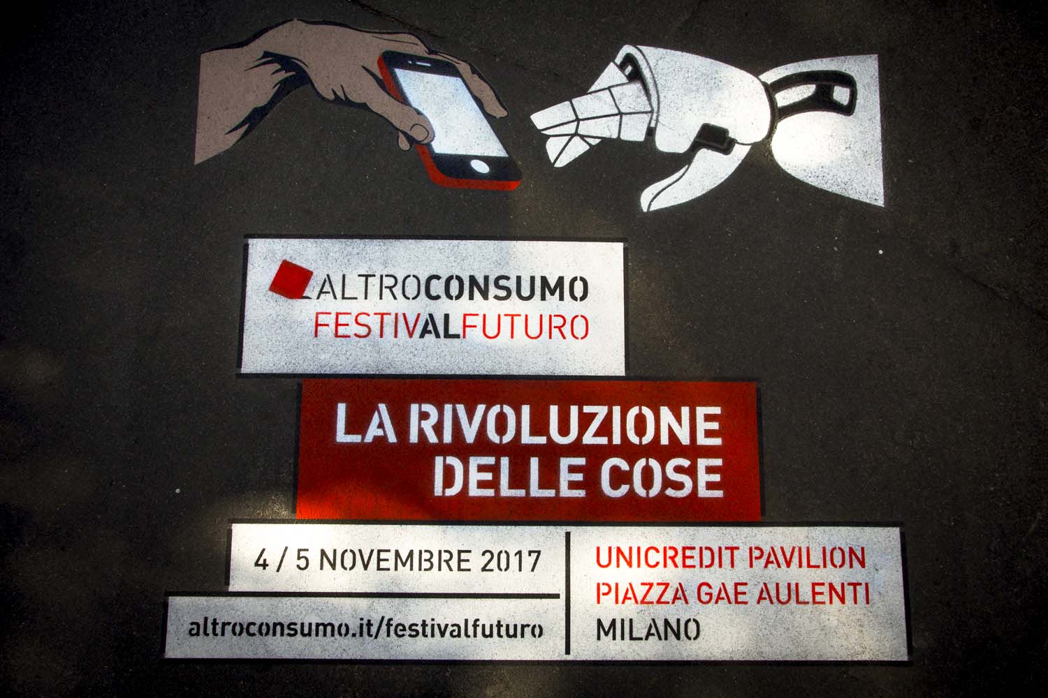 graffiti pubblicitari festival futuro