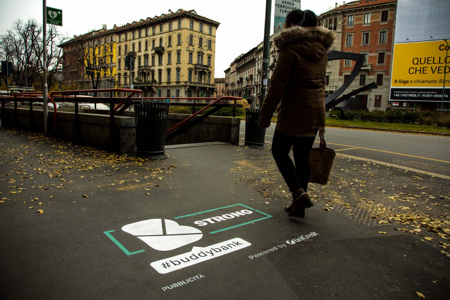 campagna pubblicitaria buddy bank