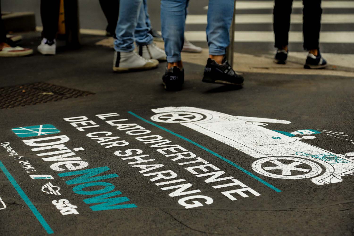 campagna pubblicitaria drivenow