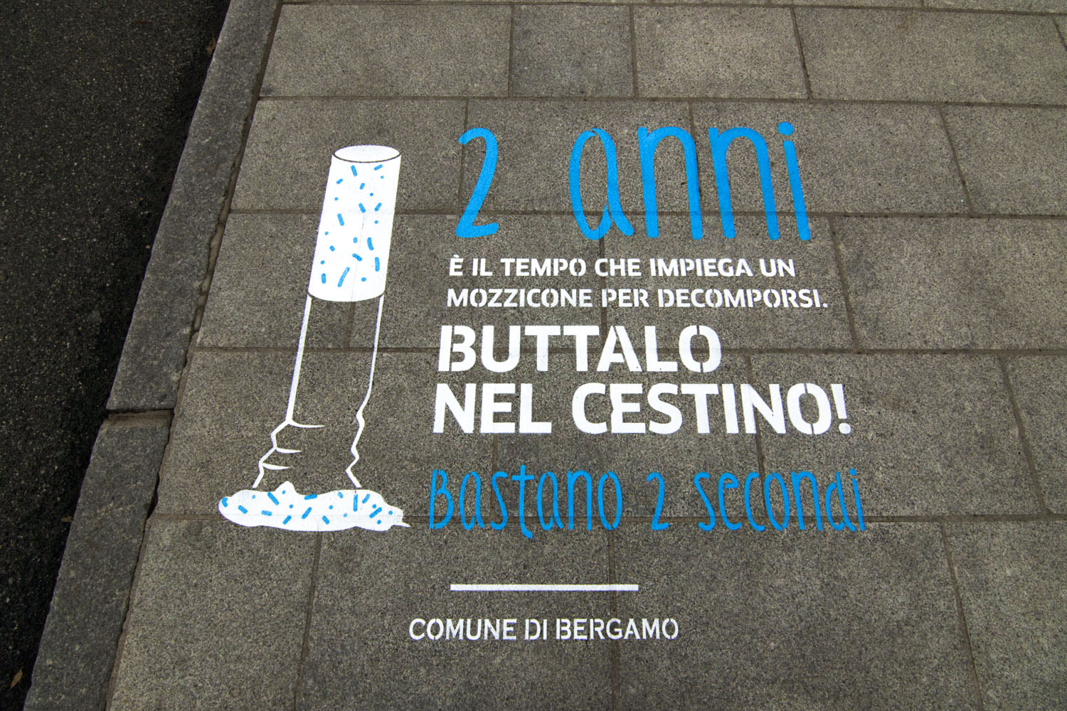 graffiti pubblicitari bergamo