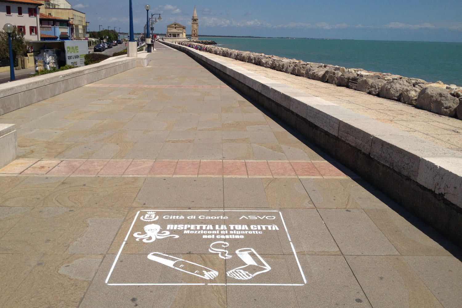 street marketing comune di caorle