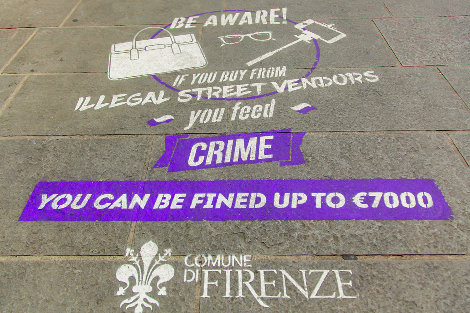 street marketing comune di firenze