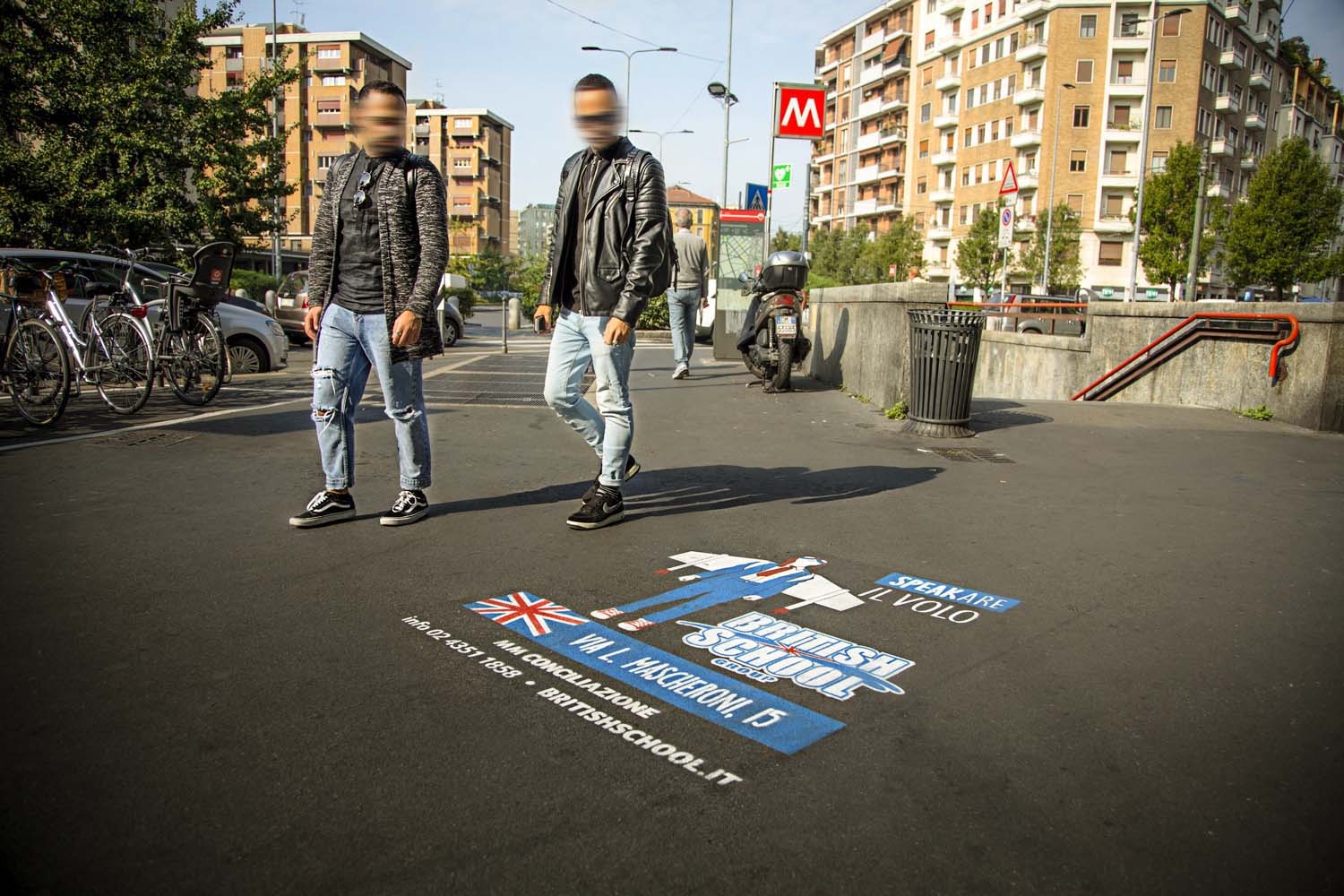 campagna pubblicitaria british school