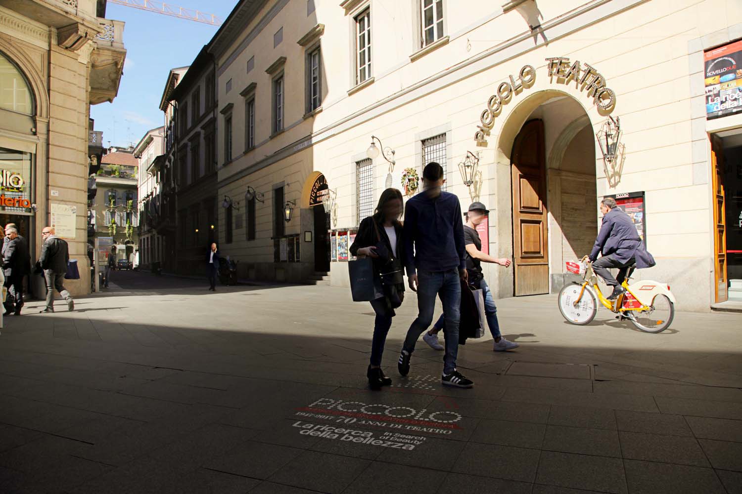campagna pubblicitaria piccolo teatro