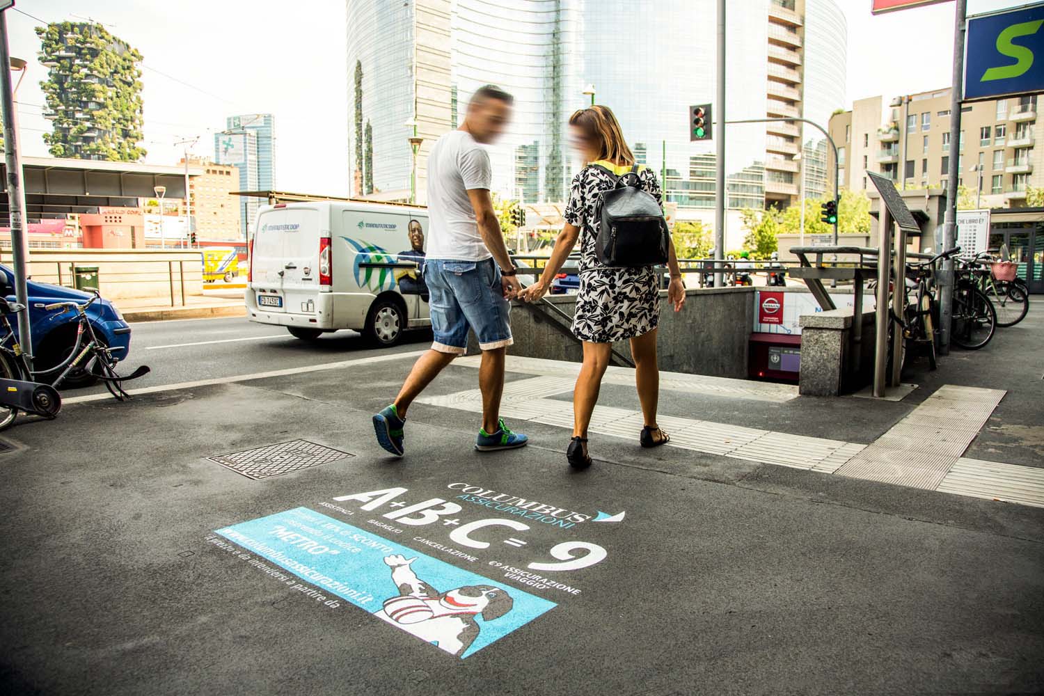 campagna pubblicitaria columbus